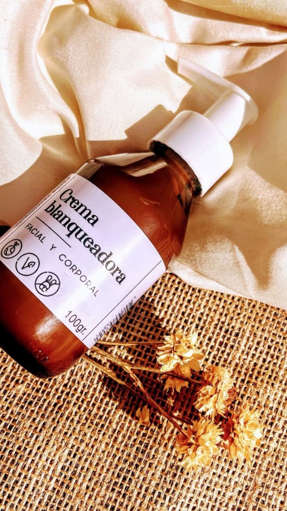 Crema blanqueadora