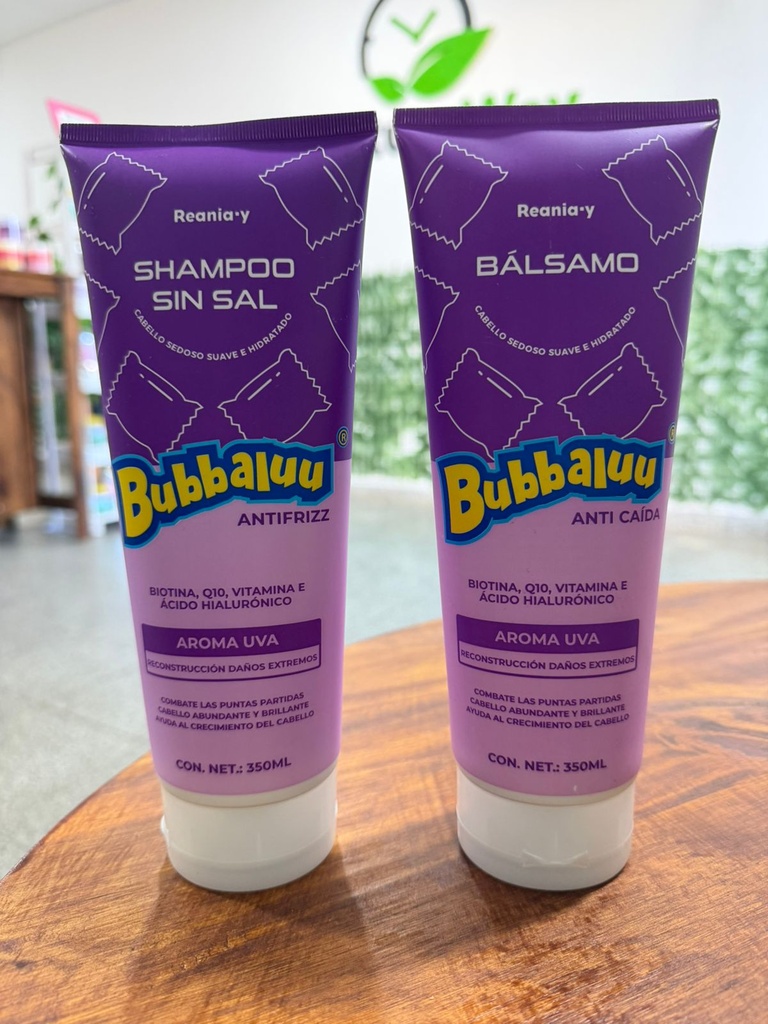 Shampoo y Balsamo BUBBALUU