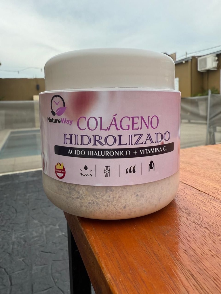 Colágeno Hidrolizado con Vitamina C y Ácido Hialuronico