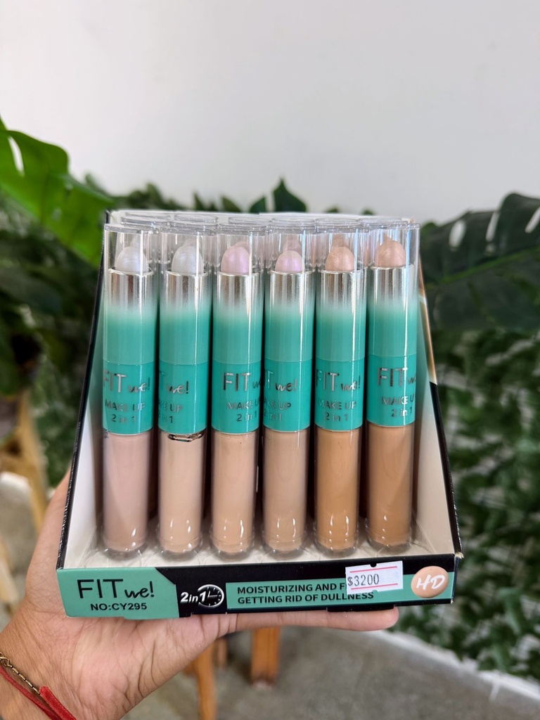 Corrector Iluminador 2en1